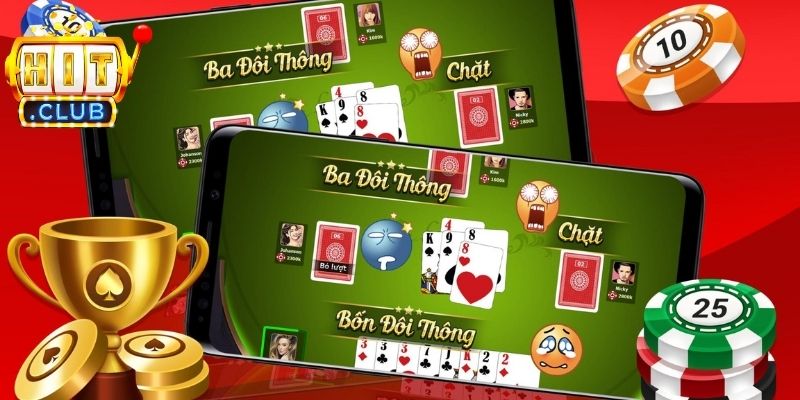 Bài nhất nhì ba HitClub là game chơi độc đáo