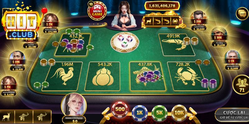 Mẹo khi bạn đặt cược bầu cua Hitclub cho bạn mới