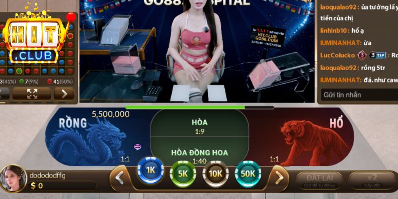 Chi tiết luật tham gia game Rồng Hổ HitClub